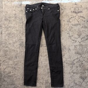 True Religion Women's Dark Skinny Jeans